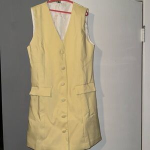 Yellow dress size Small